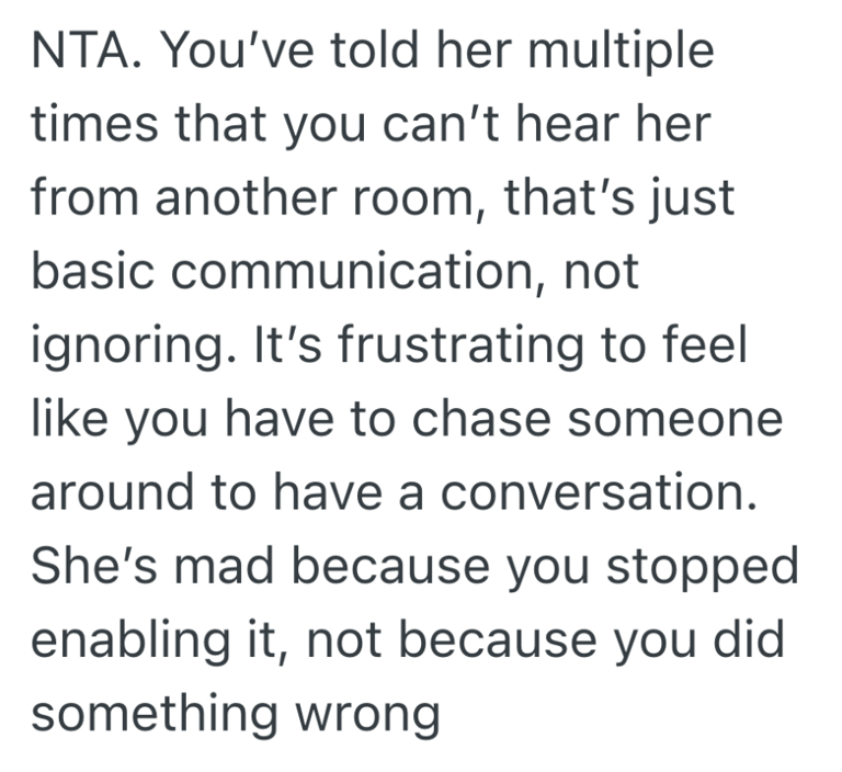 Boyfriend has to follow his girlfriend around when she talks, so he