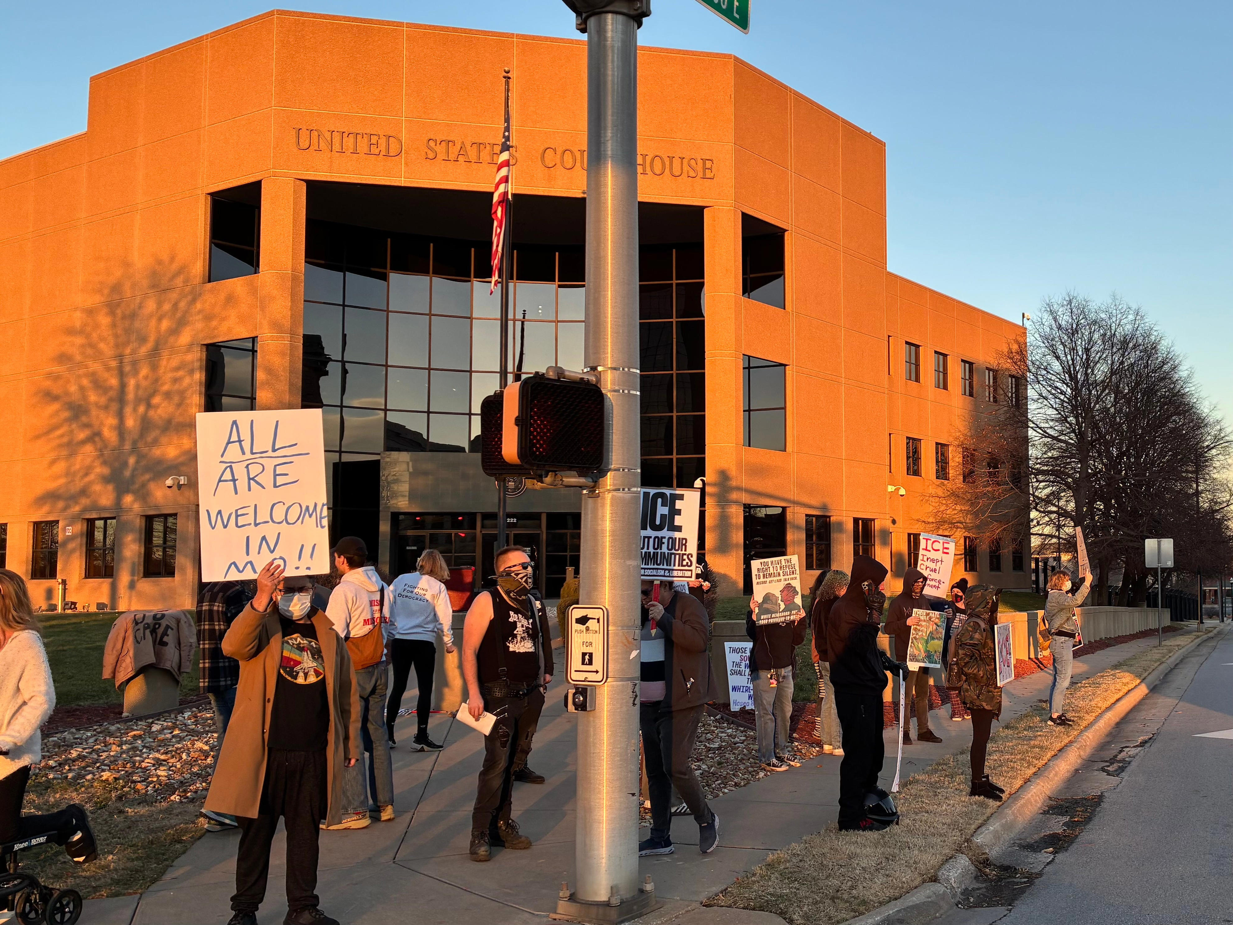 Springfield continues to protest for woman shot by immigration agent
