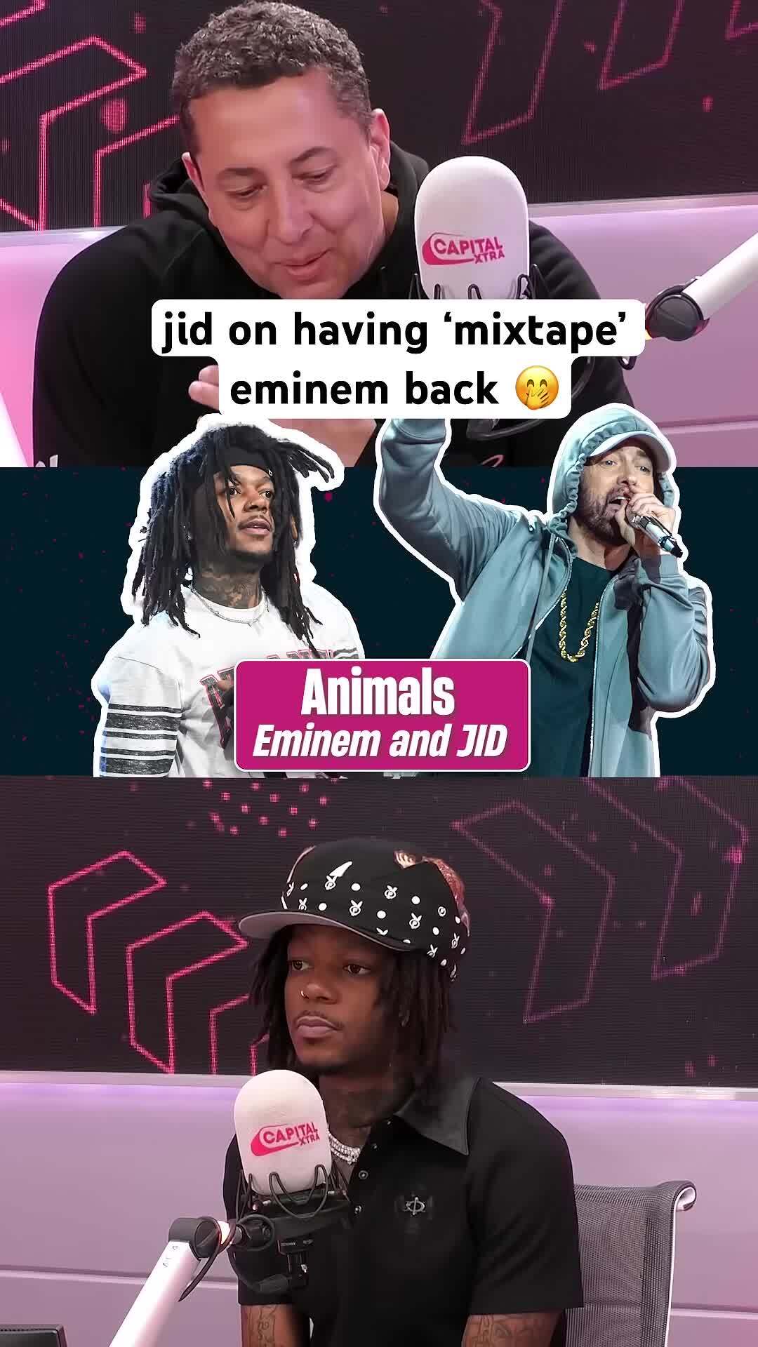 #JID on #Eminem bringing the heat to their track ‘Animals (Pt 1)’