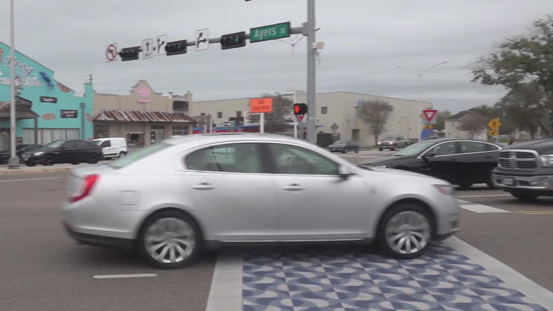 City to restripe decorative crosswalks