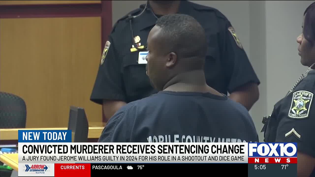 Mobile man convicted of murder gets new sentence – but little benefit