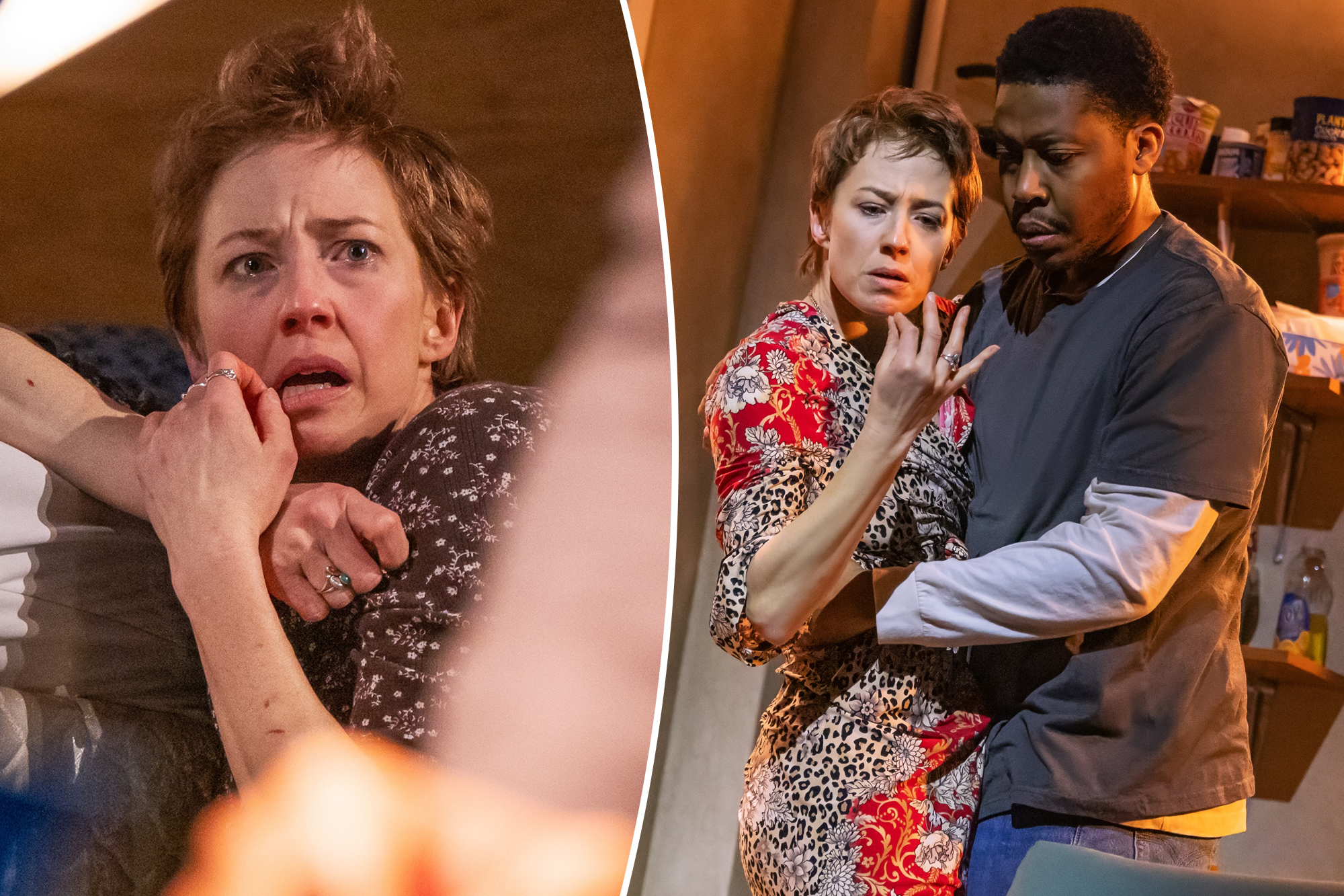 'Bug' review Carrie Coon is terrifying in tense conspiracytheory play