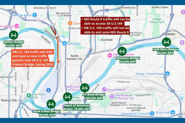 Here's what MoDOT plans to get northbound US 169 traffic flowing again