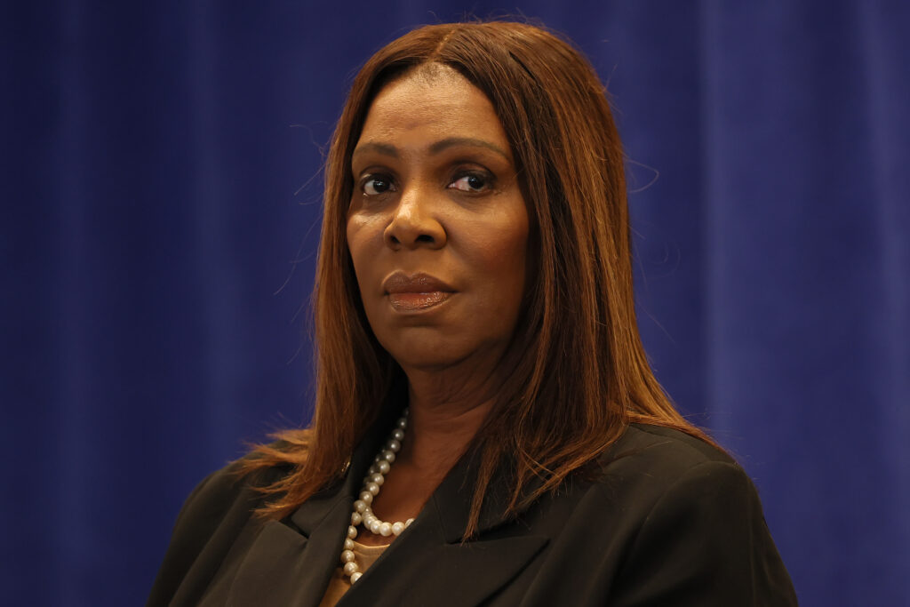 Trump’s neverending Letitia James feud just took a strange turn