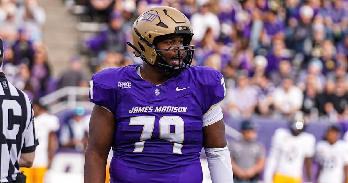 Signed: James Madison transfer OT Joseph Simmons signs with Auburn