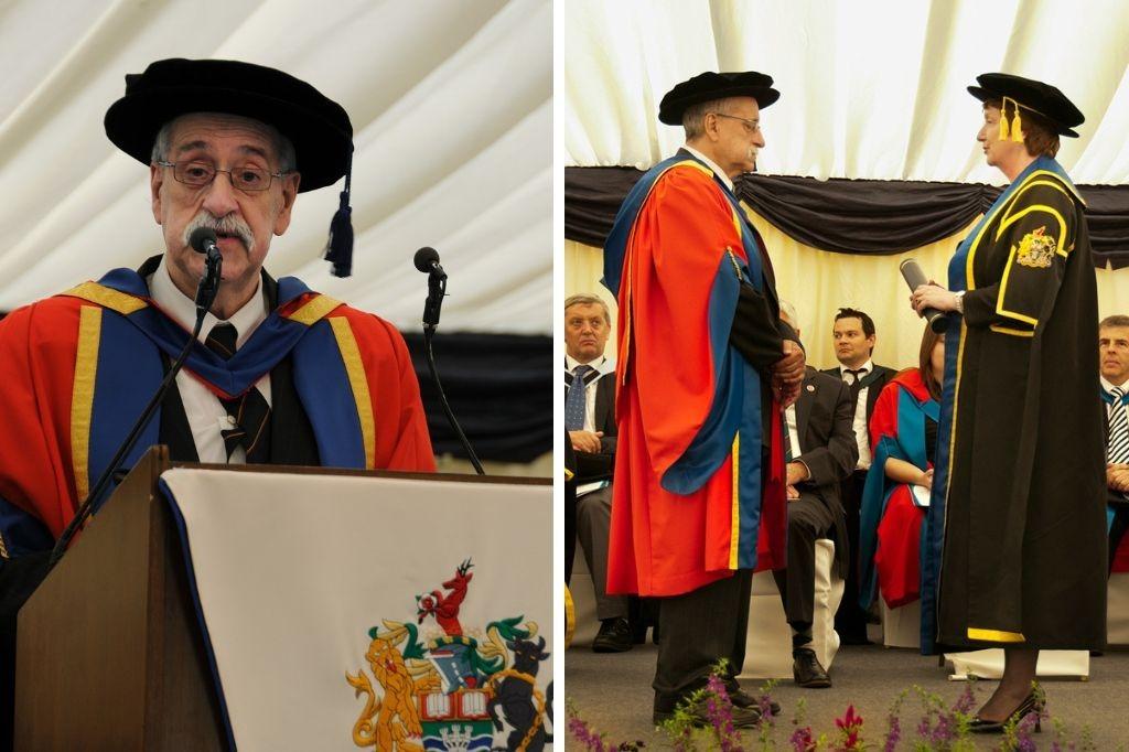 Remembering renowned anti-fascist campaigner and honorary doctor Gerry ...