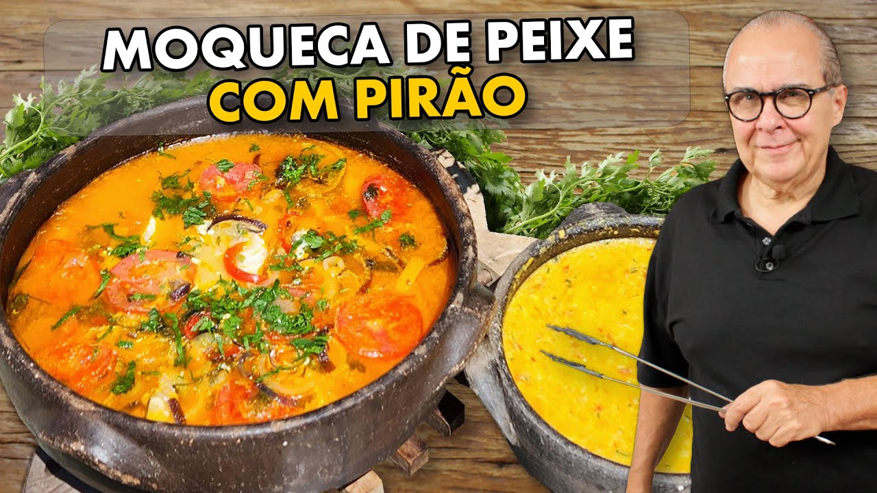 Descubra como fazer a melhor moqueca de peixe com pirão em poucos ...