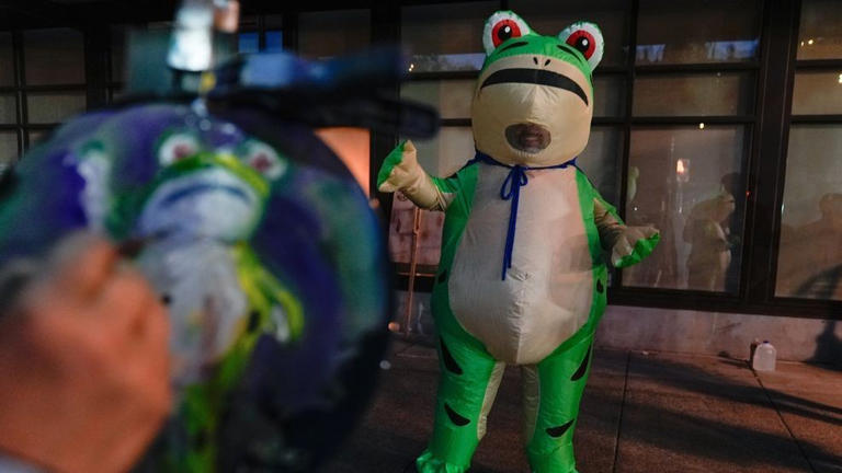 Portland Frog among protesters arrested at ICE bldg. after federal ...