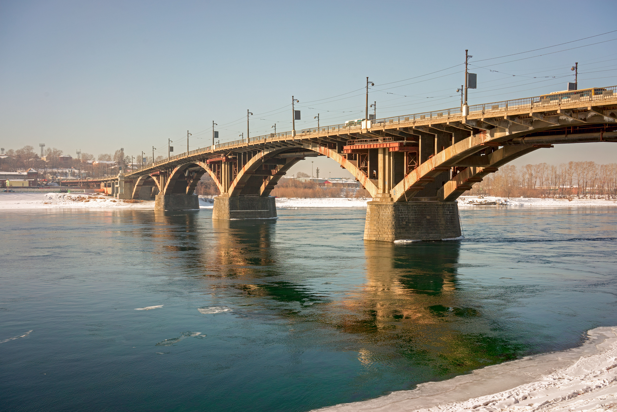 Floating bridges that defy gravity