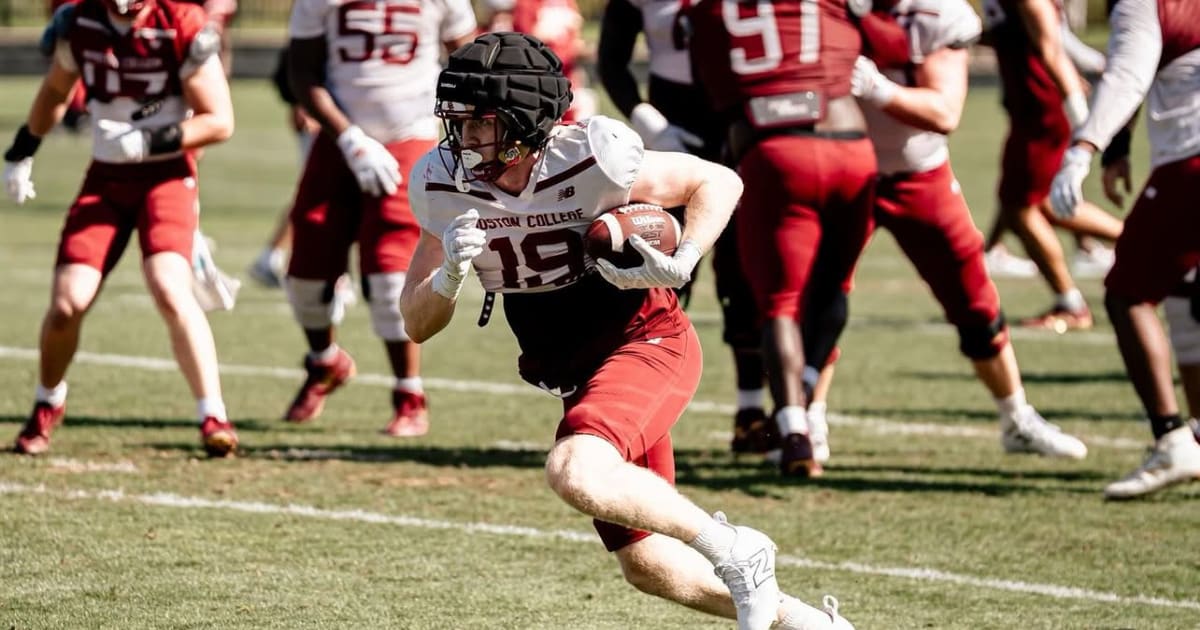 Boston College transfer tight end Ty Lockwood signs with Arkansas