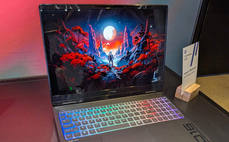 HP renueva su línea de laptops durante CES 2026