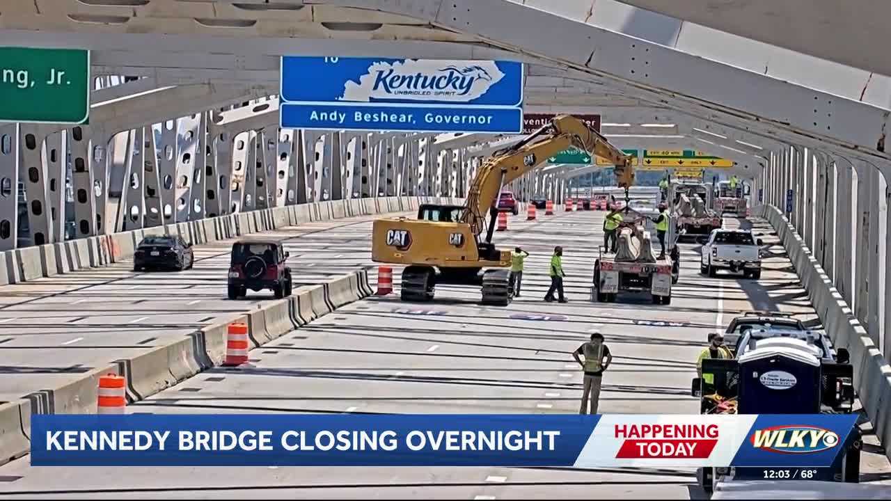 South lanes of Kennedy Bridge to close overnight Friday: What to know
