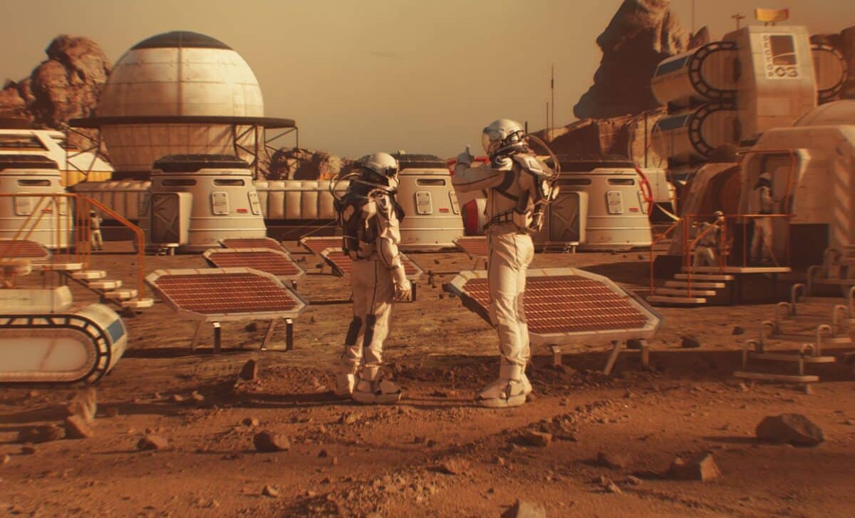 Scientists just discovered microbes that could help build homes on Mars
