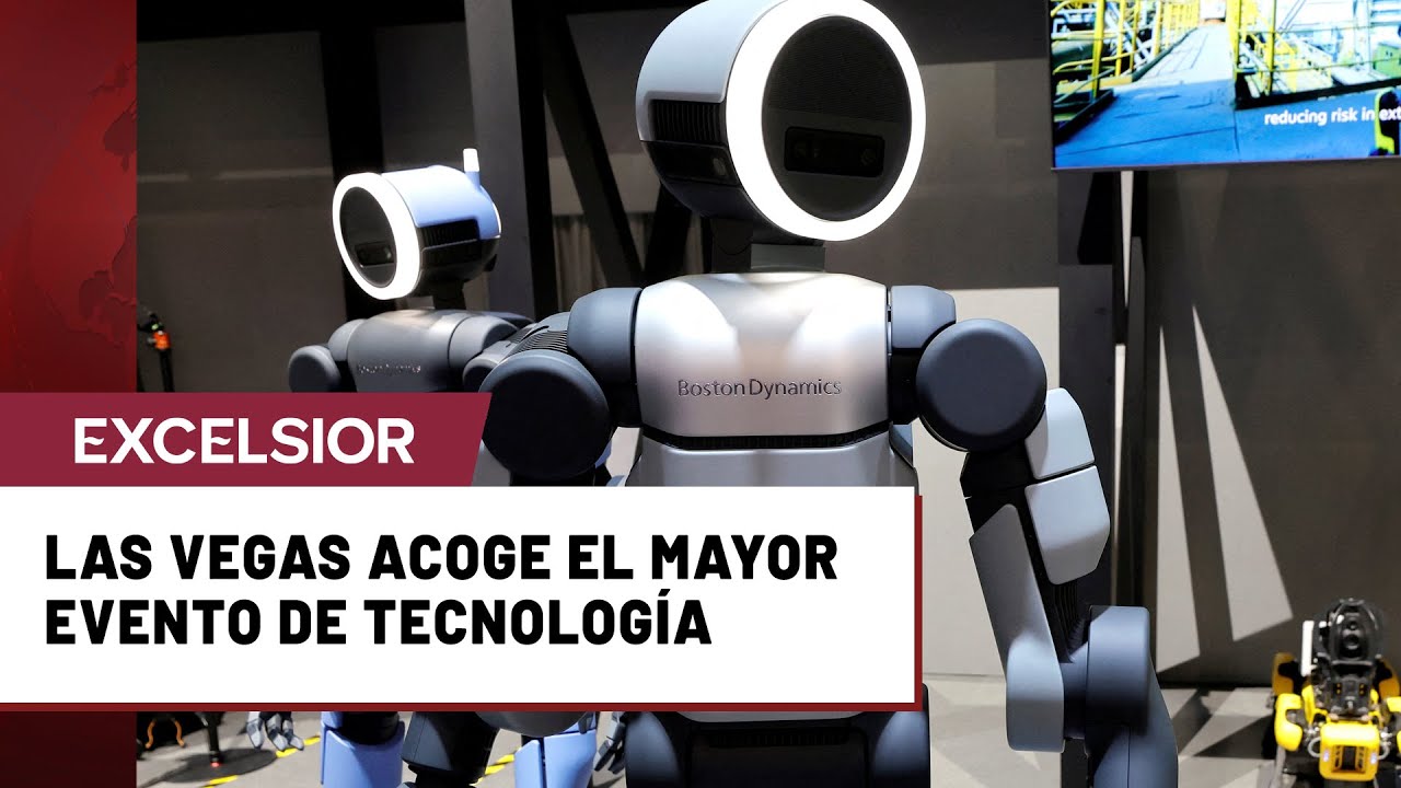 Robots humanoides se roban la miradas en el CES Las Vegas 2026