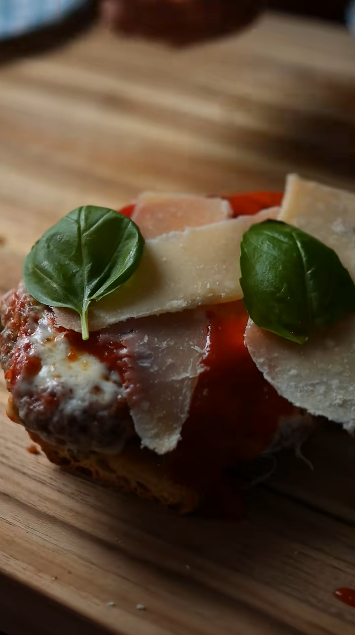 Chicken parm sandwich