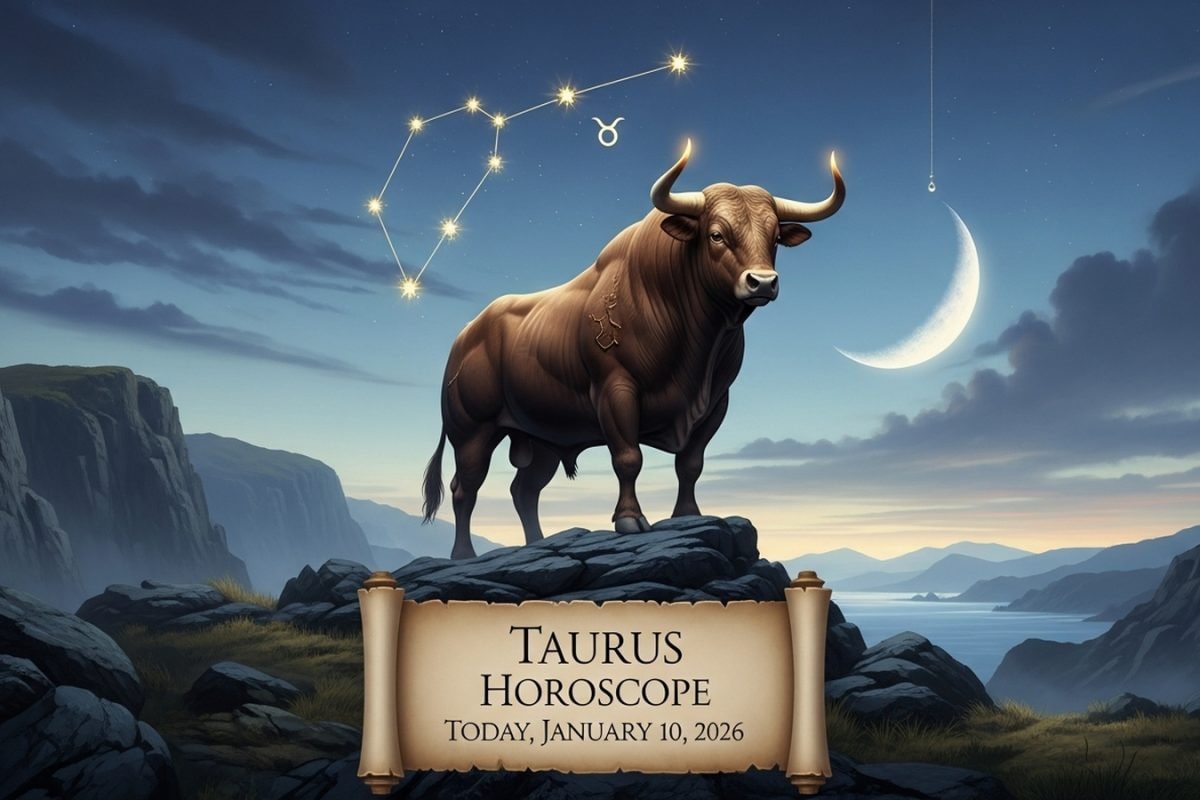 Taurus horoscope today, January 10, 2026(01)