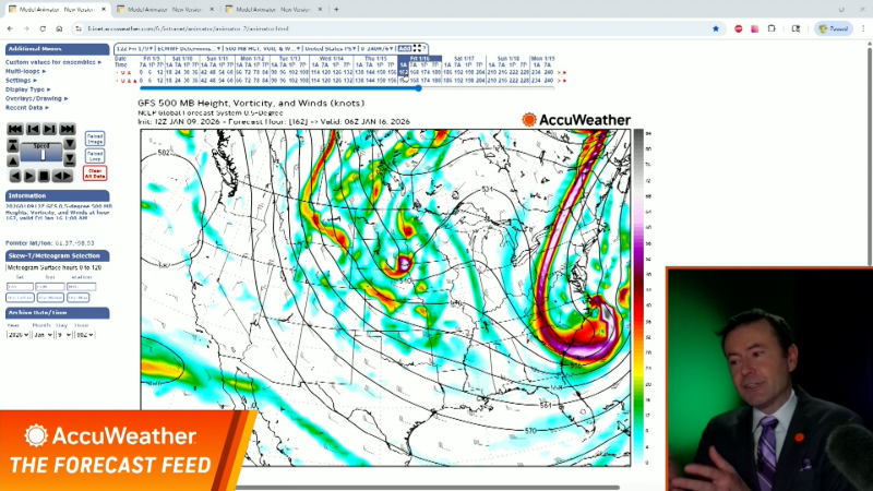 Two opportunities for East Coast snow in the next 10 days