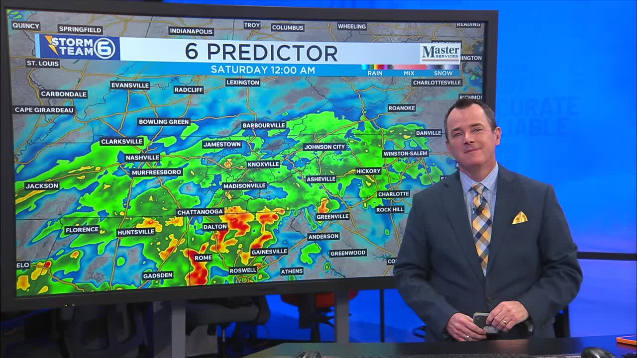 More rain on the way overnight