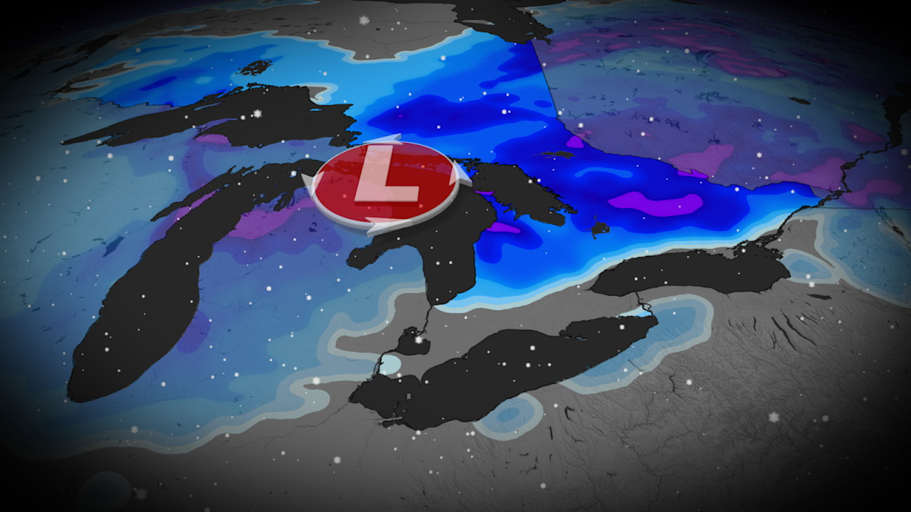 Winter returns to Ontario with widespread weekend snow expected