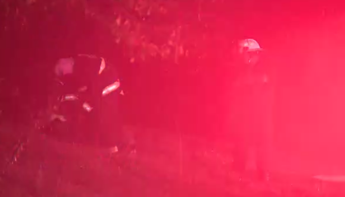 Jackson firefighters battle major house fire on Nobel Street