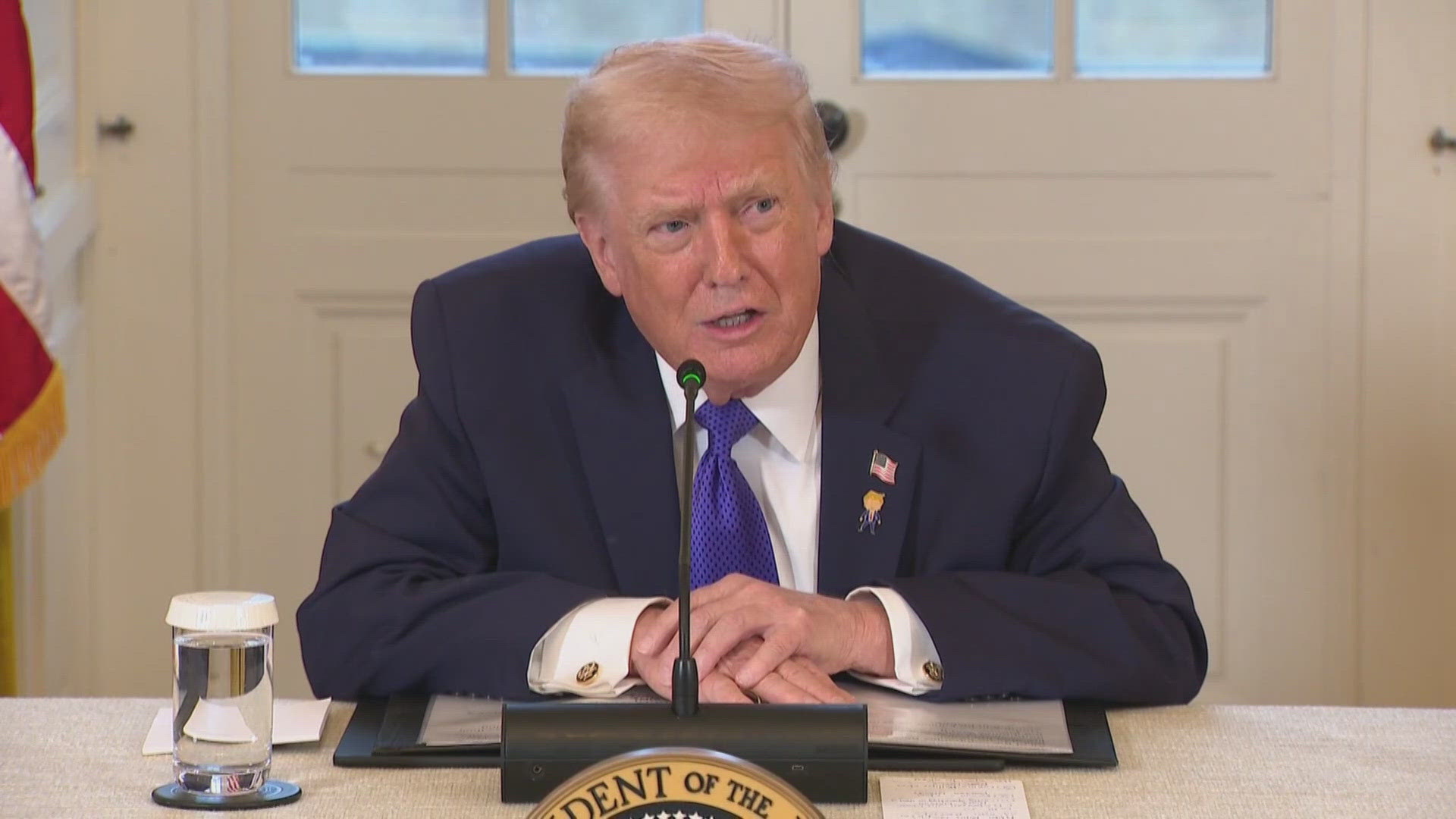 Trump warns "do it the hard way" on Greenland as Denmark reacts