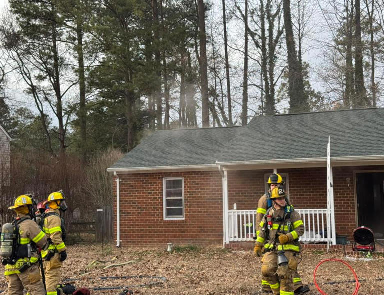 Three without a home after kitchen fire in Chesterfield