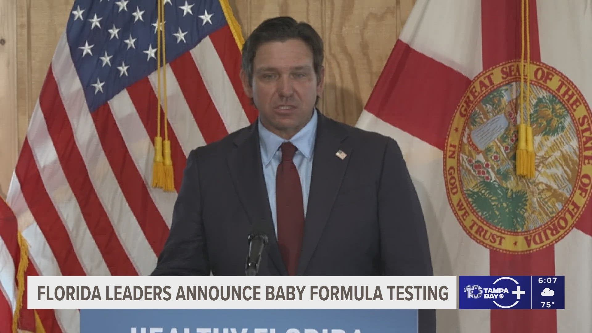 DeSantis unveils 'troubling' findings of baby formula testing