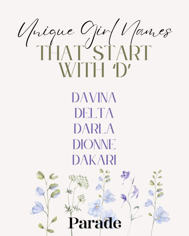 125 baby girl names that start with 'D' for your darling daughter