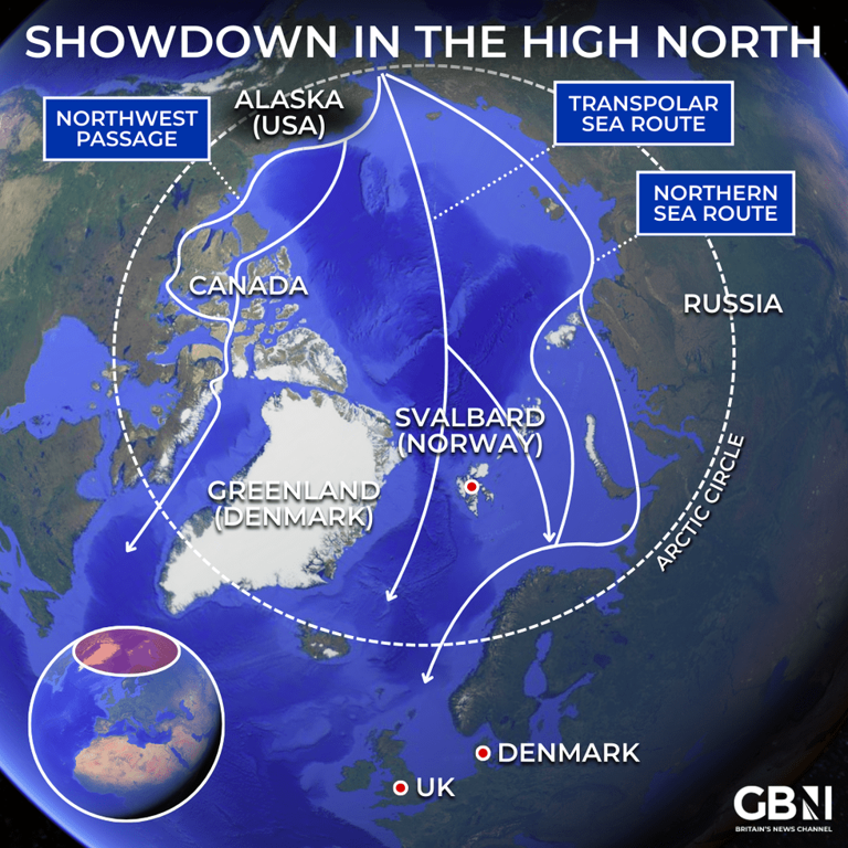 Donald Trump: 'We will own Greenland the easy way or the hard way - so ...