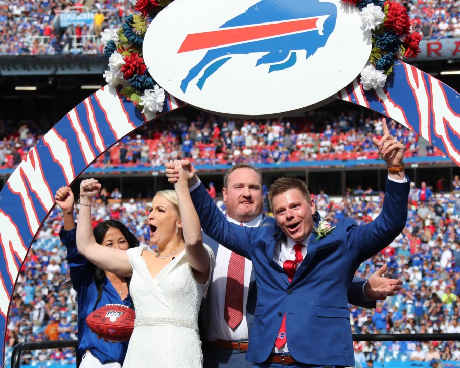 Bills fans share stories of finding and sealing love at stadium, ahead of team move