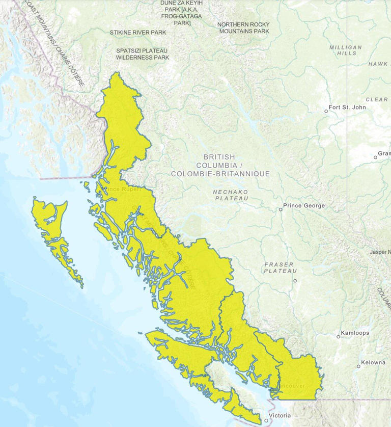 High streamflow advisory issued for BC coast as atmospheric rivers expected