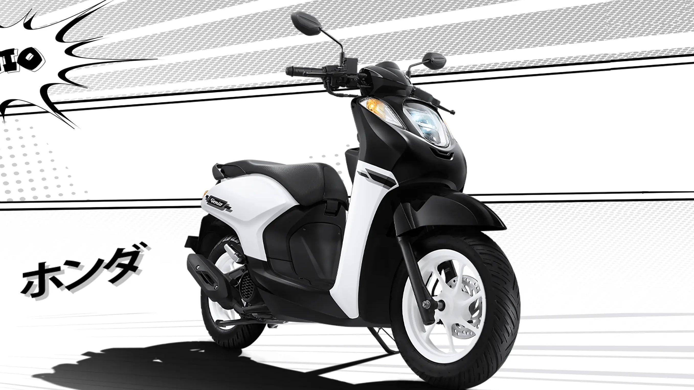 Pilihan warna semakin keren, seirit ini konsumsi bensin Honda Genio