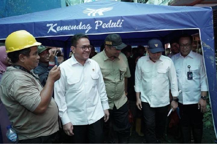 Pasar di Aceh Tamiang 80 persen beroperasi pascabencana