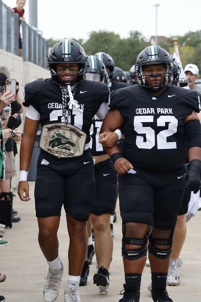 Cedar Park RB Trae Hill comes full circle, from 2023 newcomer of the ...