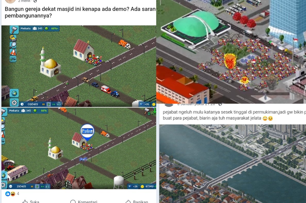 Gim TheoTown kebanjiran gamer Indonesia, dipakai untuk kritik pemerintah