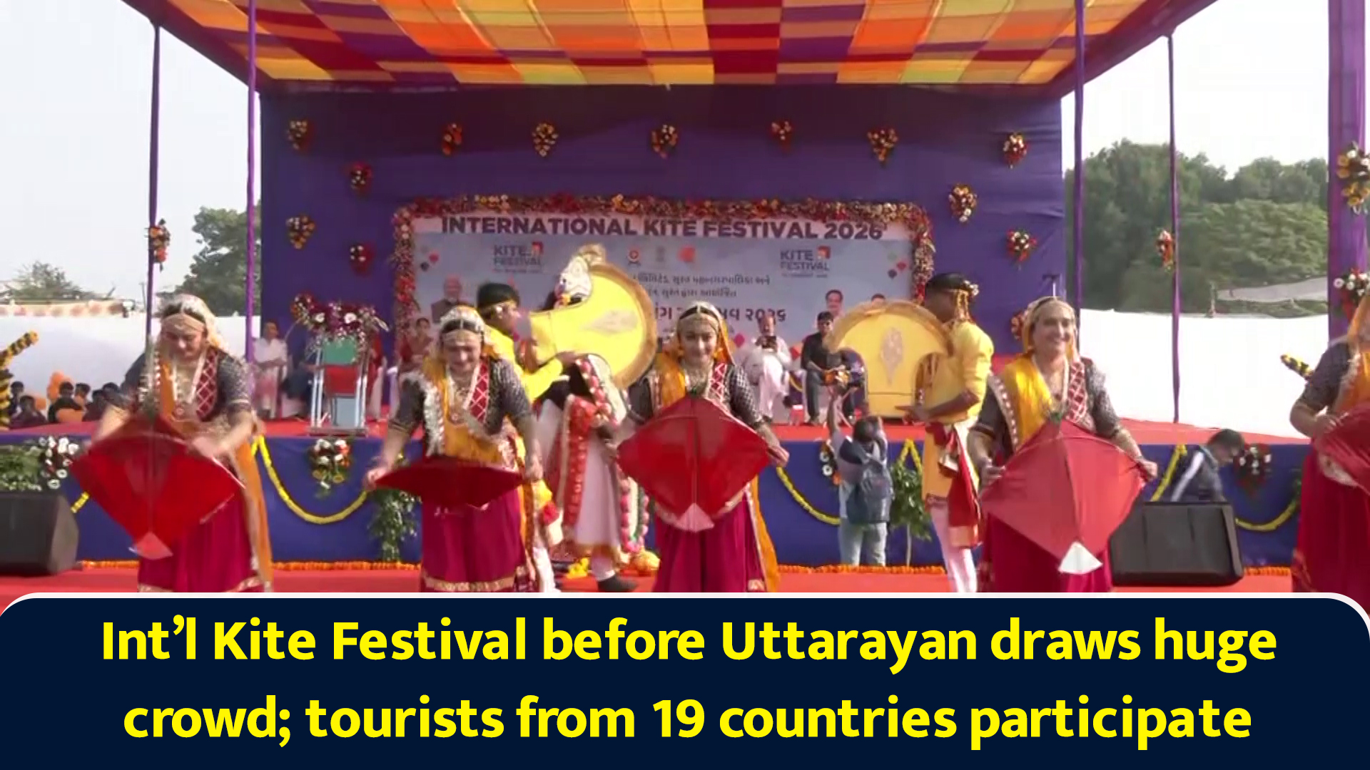 Int’l kite festival before Uttarayan draws huge crowd; tourists from 19 ...