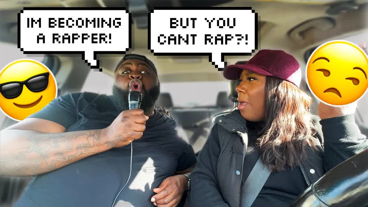 I'm quitting YouTube to be a rapper prank! (She left me)