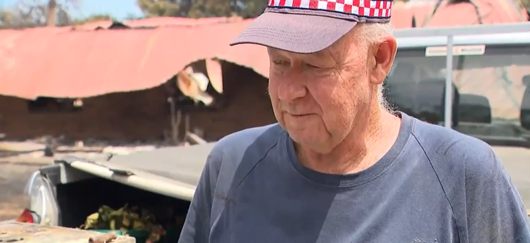 'It was too late': Firefighter loses home while defending neighbouring ...
