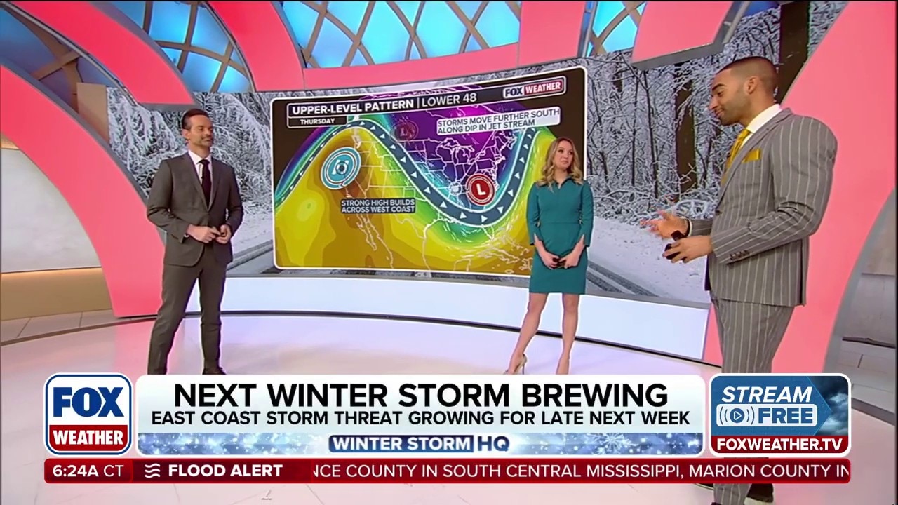 Next winter storm brewing as La Niña winter makes its return