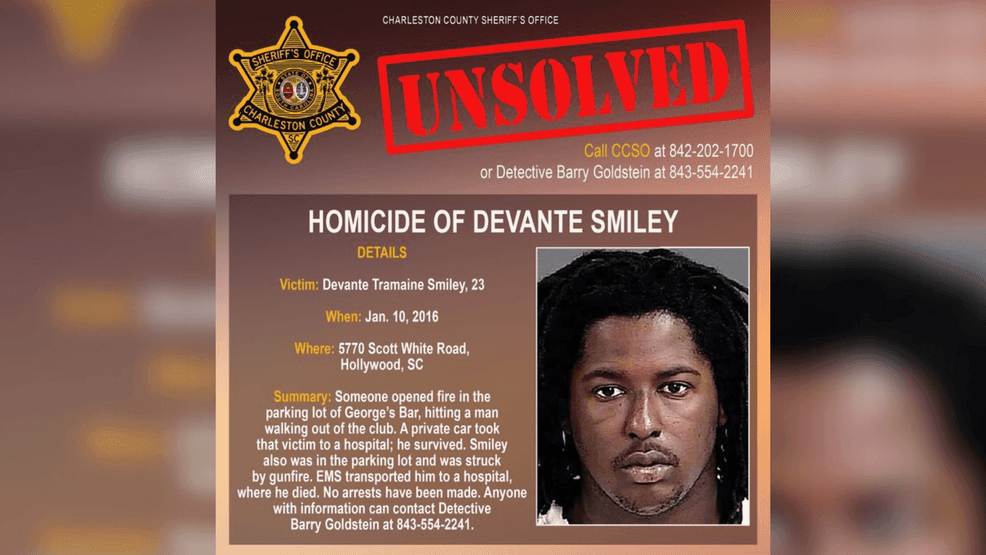 Charleston County detectives seek leads 10 years after Hollywood murder