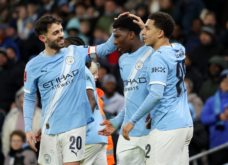 Man City thắng 10-1 ở vòng 3 Cúp FA