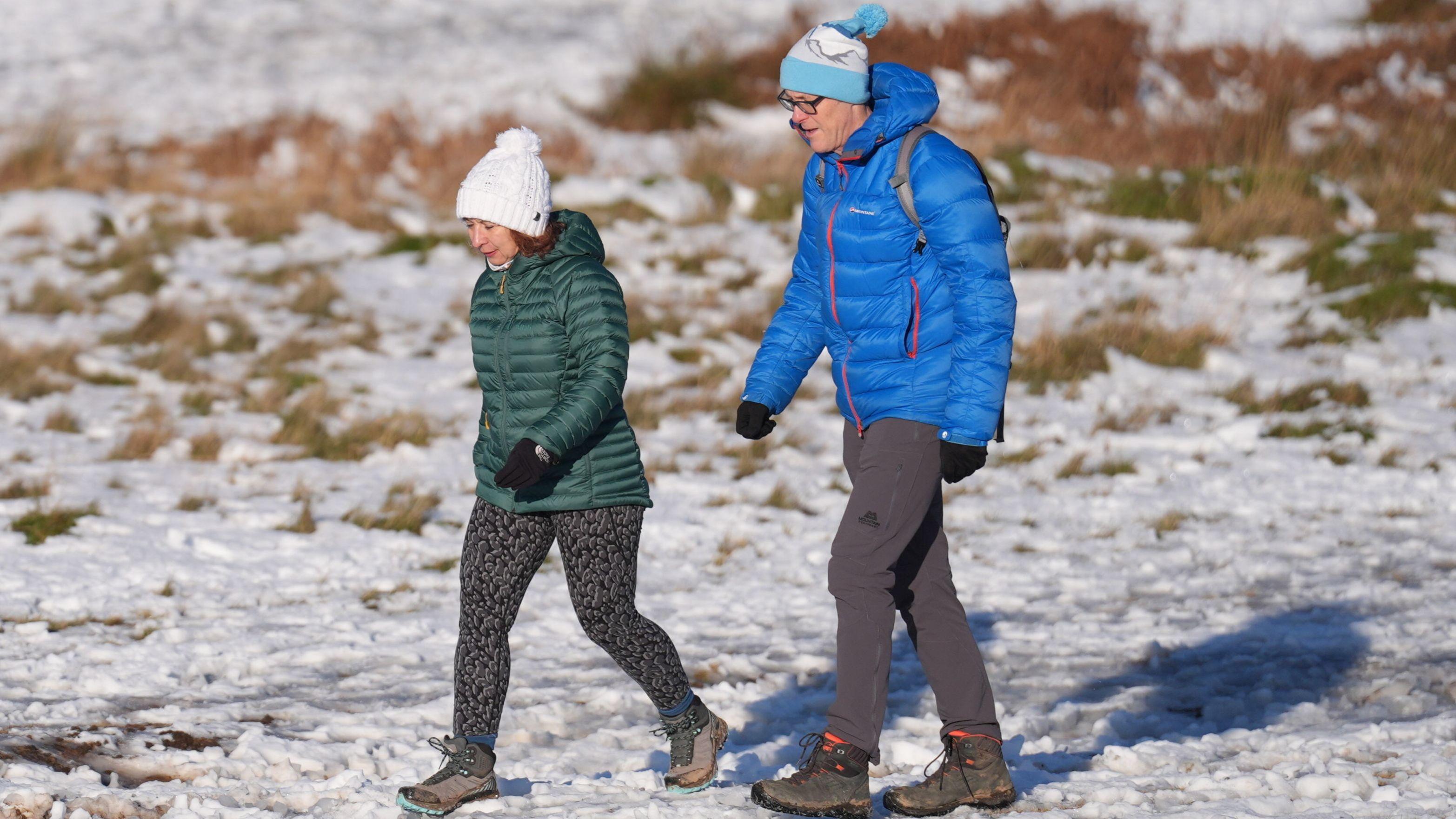 Avisos de nieve, lluvia y viento en todo el Reino Unido tras la interrupción de Goretti