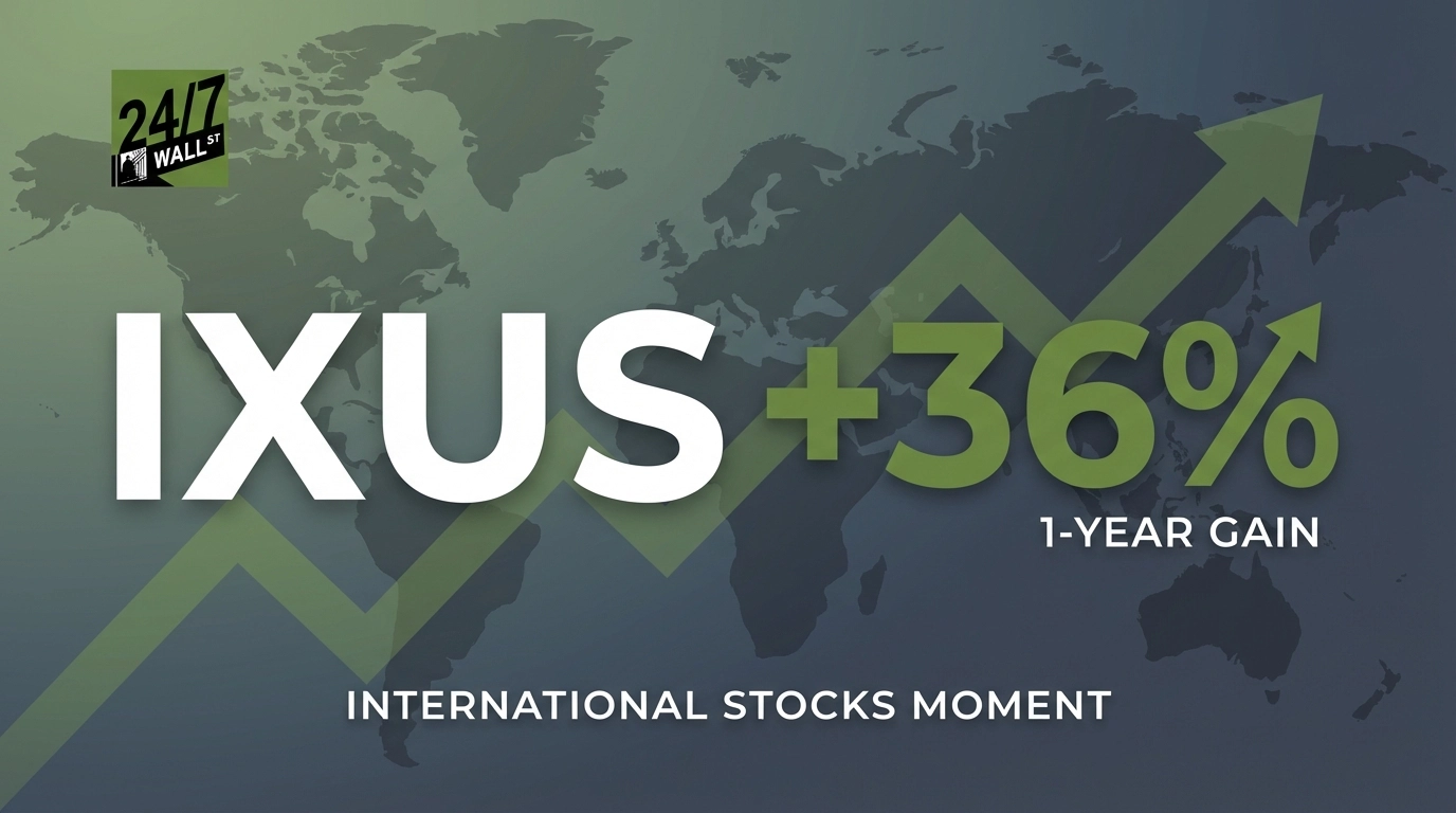 It's the easiest way to invest in international stocks right now