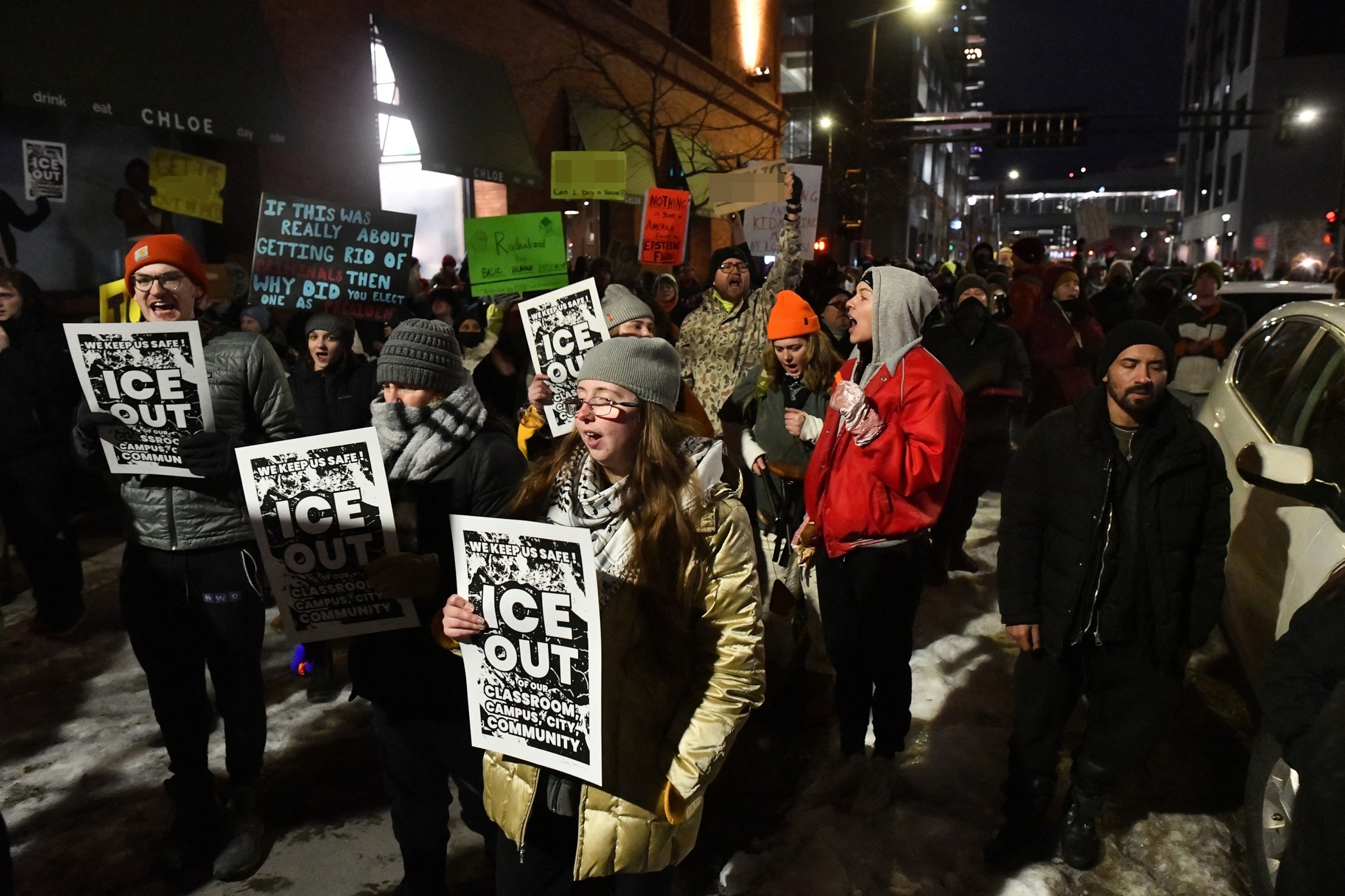 Minneapolis ICE shooting live updates: Protests remain peaceful despite ...