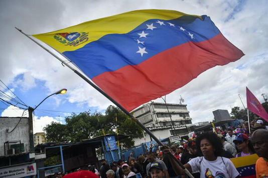 Pro-Maduro Protesters Gather In Caracas A Week After Nicolas Maduro Capture
