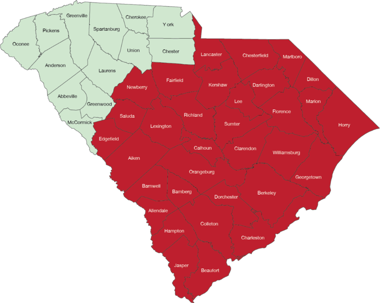 33 South Carolina counties placed on red flag fire alert for Sunday