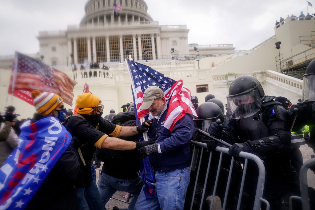 Man convicted for carrying Pelosi's podium during US Capitol riot seeks ...