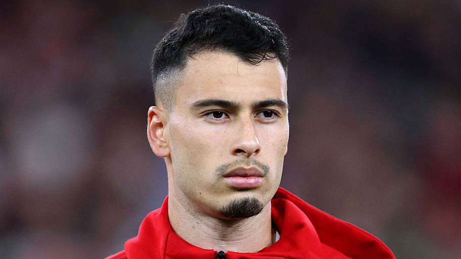 Gabriel Martinelli has 18 months left on his Arsenal contract. | Neal Simpson/Sportsphoto/Allstar/Getty Images