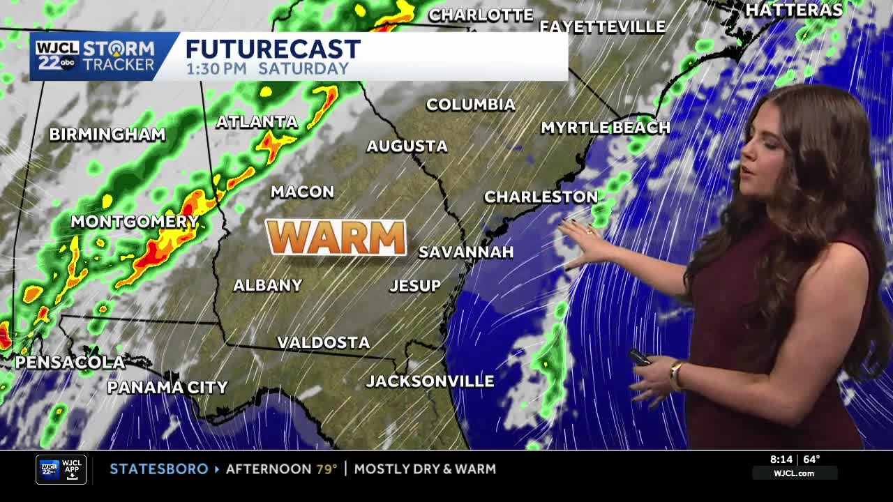 Warm weather for Saturday before cold temperatures next week