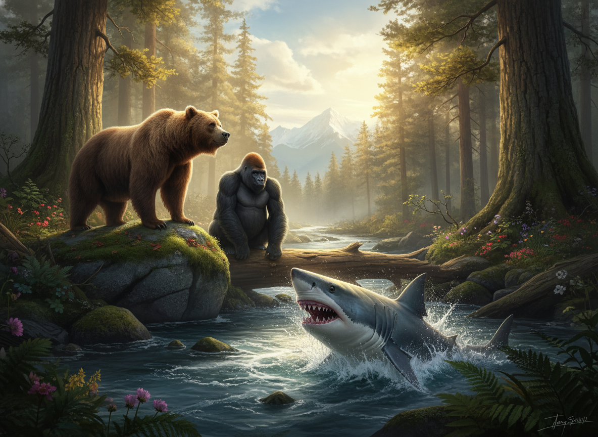 Dangerous looks, gentle nature: 11 wild animals explained